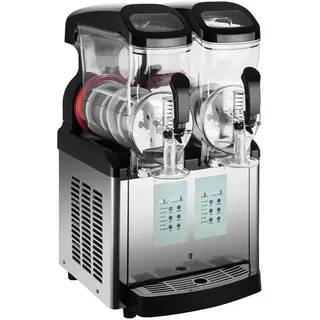 Royal Catering Slush-Maschine - 2 x 6 Liter - -20 °C Mindesttemperatur - Ice-Cream-Funktion