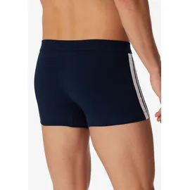 SCHIESSER 95/5 Shorts Organic Cotton streifen dunkelblau S 3er Pack