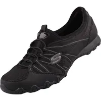 SKECHERS Damen Bikers LITE RELIVE Sneaker, Schwarz, 39 EU