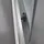 Kiamami Valentina Giada Rechteckige Duschkabine 70 x 120 cm grau/silber mattes Glas 6 mm