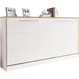 VCM Schrankbett, Wandklappbett Lattenrost 90x200 cm