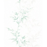 Marburg Vliestapete Hailey Nov Floral Weiß Grün FSC®
