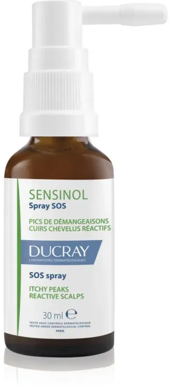 Ducray Sensinol SOS spray beruhigendes Spray gegen Reizungen und Jucken der Kopfhaut 30 ml