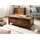 Massivmoebel24 Couchtisch Ancona Dunkelbraun Sheesham 115 x 60 x 45 cm