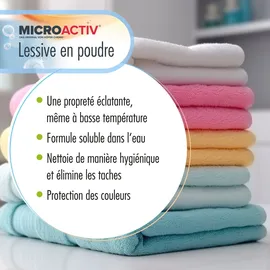 microactiv® Vollwaschmittel Waschpulver 20 kg
