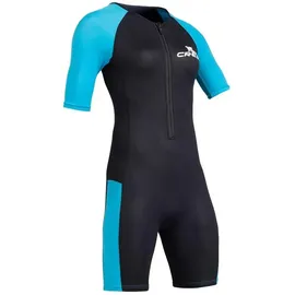 Cressi Tiburon 2 mm Shorty Neoprenanzug Damen - Black / Aquamarine - XL