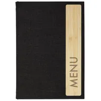 Sigel SM221 Speisekarten-Mappe A5 1 St. inkl. 2 Doppel-Transparenthüllen für 8 Seiten, G