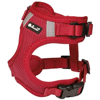 Petlando Mesh Vest Hundegeschirr Rot L