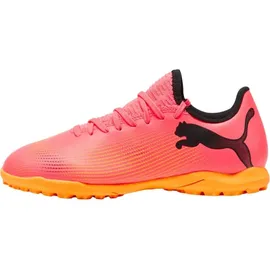 Puma Future 7 Play TT Jr. sunset glow/puma black/sun stream 37