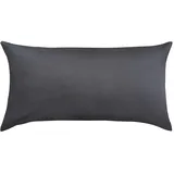 Traumschlaf Kissenbezug Premium Interlock 40 x 80 cm Grau