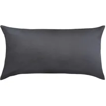 Traumschlaf Kissenbezug Premium Interlock 40 x 80 cm Grau