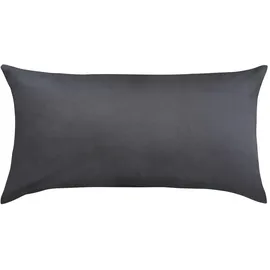 Traumschlaf Kissenbezug Premium Interlock 40 x 80 cm Grau