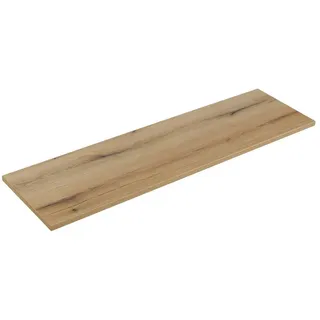 Lomadox Waschtischplatte NEWPORT-56-OAK, 160cm, in Eiche braun