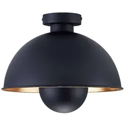 Lindby - Lya Deckenleuchte Ø31 Black/Gold