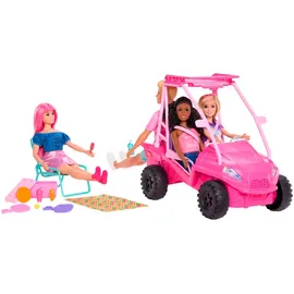 Barbie Mysteries: Beach Detectives Spielset mit Strand-Buggy (JFV68)