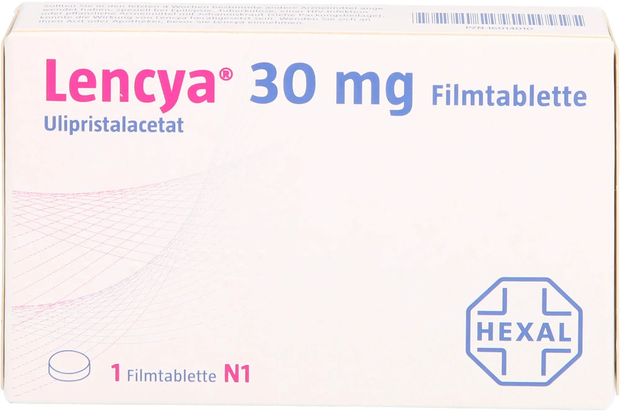 Lencya 30 mg Filmtablette 1 ST