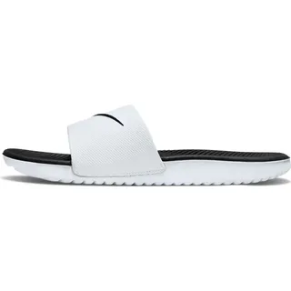 Nike Kawa Slides Badelatschen Kinder white/black 33.5