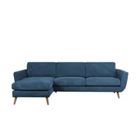 SOHO Ecksofa  Smilla , blau , Maße (cm): B: 274 H: 85 T: 156.0