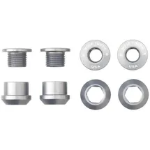Wolf Tooth Kettenblattschrauben 6 mm Raw Silver
