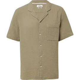 s.Oliver Resort Fit: Luftiges Kurzarmhemd aus Musselin - XL