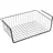 Metaltex Kanguro Schrankkorb 40 x 26 x 14 cm schwarz
