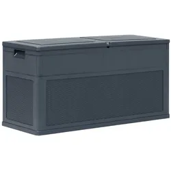 Garten-Aufbewahrungsbox 320 L Anthrazit