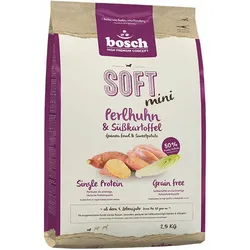 BOSCH SOFT Mini Perlhuhn & Süßkartoffel 2,5 kg