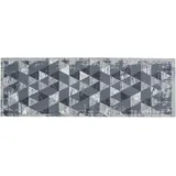 Astra Miabella Dreiecke hellgrau 50 x 150 cm