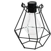 MARELIDA LED Solar Hängeleuchte eckig - Laterne - 3