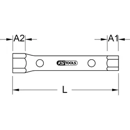 KS Tools Rohrsteckschlüssel 30x32mm - 1-tlg.