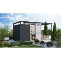 Karibu Gartenhaus Superline versch. Größen + Farben optional mit