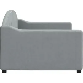 vidaXL Tagesbett 90 x 200 cm hellgrau