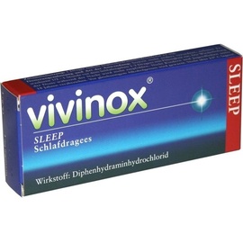 Dr Gerhard Mann VIVINOX Sleep Schlafdragees überzogene Tabletten 20 St