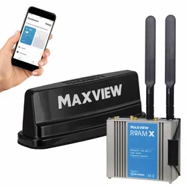 Maxview Roam X Campervan LTE/WIFI-Antenne, Internetantenne, inkl. Router, anthrazit