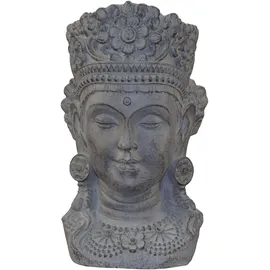 moebel-direkt-online Buddha 26 x 24 x 43 cm Grau