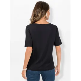 Inspirationen WITT WEIDEN Shirt in schwarz-ecru-bedruckt | Gr.: 46