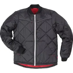 Wetter- und Kälteschutzjacke 4810, schwarz/rot, Größe M - schwarz/rot - M