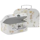 jollein 059-595-67056 Spielzeugkoffer 2er Set Dreamy Mouse