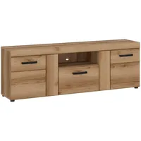 Quartier Lowboard CORTINA 157 x 55,8 cm Eiche braun