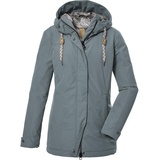 G.I.G.A. DX by killtec G.I.G.A. DX Damen Funktionsjacke/Outdoorjacke mit Kapuze GW 14 WMN JCKT, aquaverde, 38,