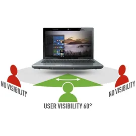 Mobilis Blickschutzfilter 33,8 cm 13.3" W 16:9 Dim: 294x165mm Multimedia-Technik