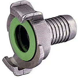 Riegler 107824-K 104-ES GEKA-Schlauchstück, starr, Edelstahl, LW 25, 1Stk