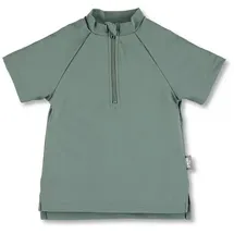Sterntaler Badeshirt kurzarm uni in dunkelgrün | Gr.: 104