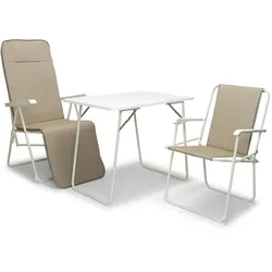 BEST Chiemsee – Relaxliege - Beige - White