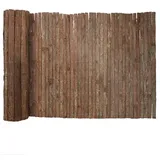 Karat Sichtschutzmatte 100 x 300 cm Braun Baumrinde