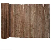 Karat Sichtschutzmatte 100 x 300 cm Braun Baumrinde