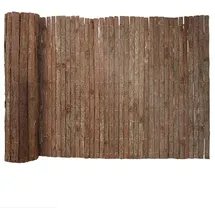 Karat Sichtschutzmatte 100 x 300 cm Braun Baumrinde