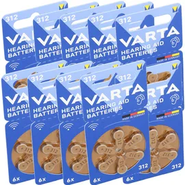 Varta Hörgerätebatterie 312 10 St.