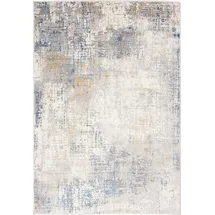 mazovia DY-PORTLAND-ABSTRACT Kurzflorteppich 200 x 300 cm Blau/Grau