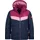 TROLLKIDS Gryllefjord Jacke - Navy / Plum / Mauve - 128 cm